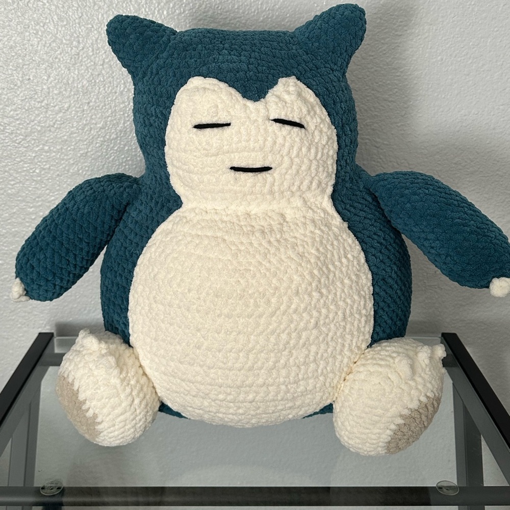 Snorlax Pokémon Crochet Amigurumi